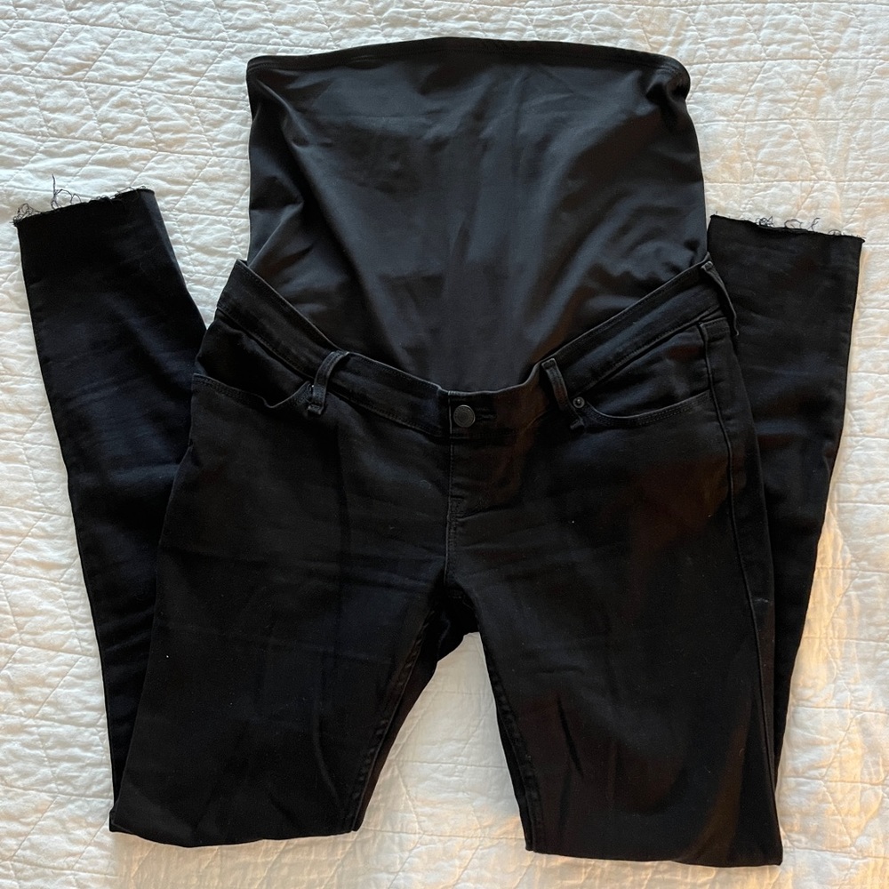 Abercrombie maternity skinny jeans
